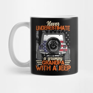 Jeep Grandpa Quotes Mug